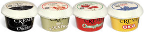 Crèmes de Fromages fins, c'est 4 fromages à savourer - PlaisirsetFromages.ca Crèmes de Fromages fins, c'est 4 fromages à savourer - PlaisirsetFromages.ca